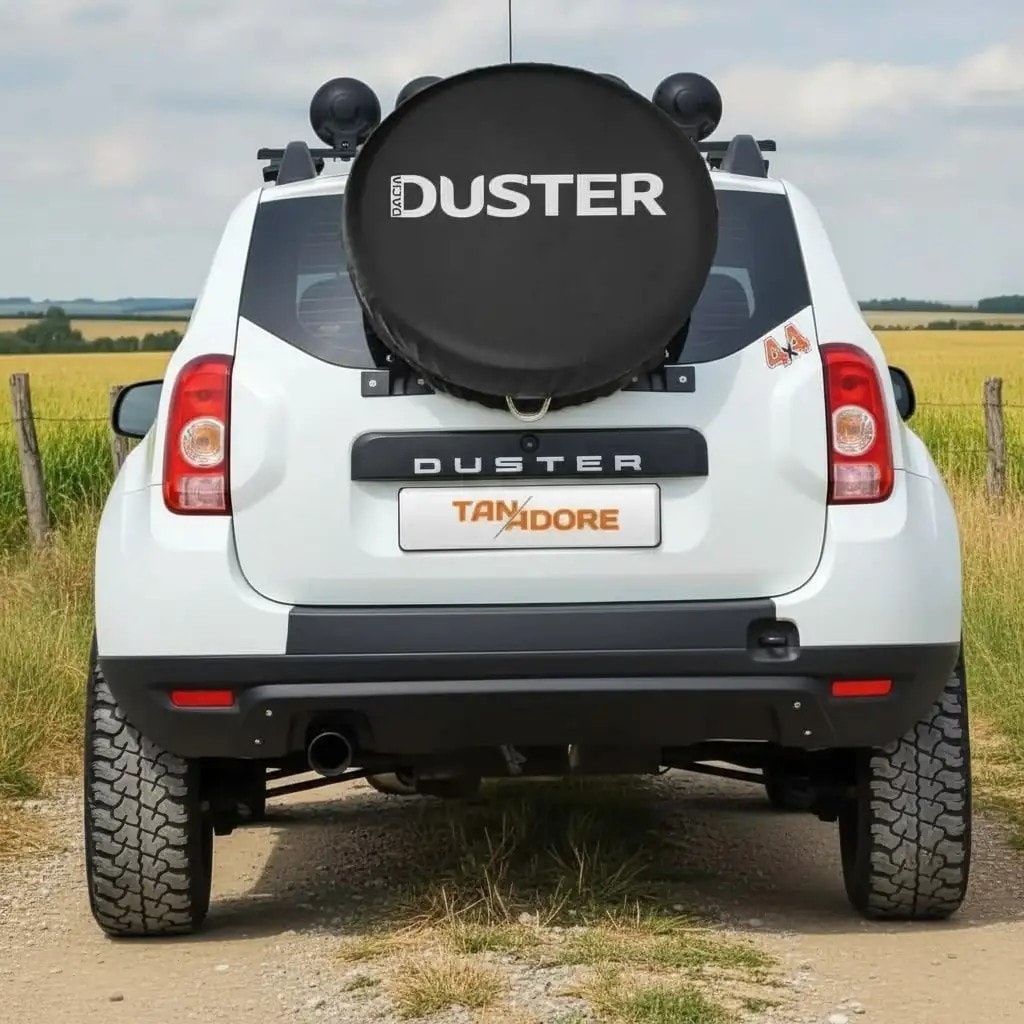 Dacia Duster Logolu Stepne Kılıfı